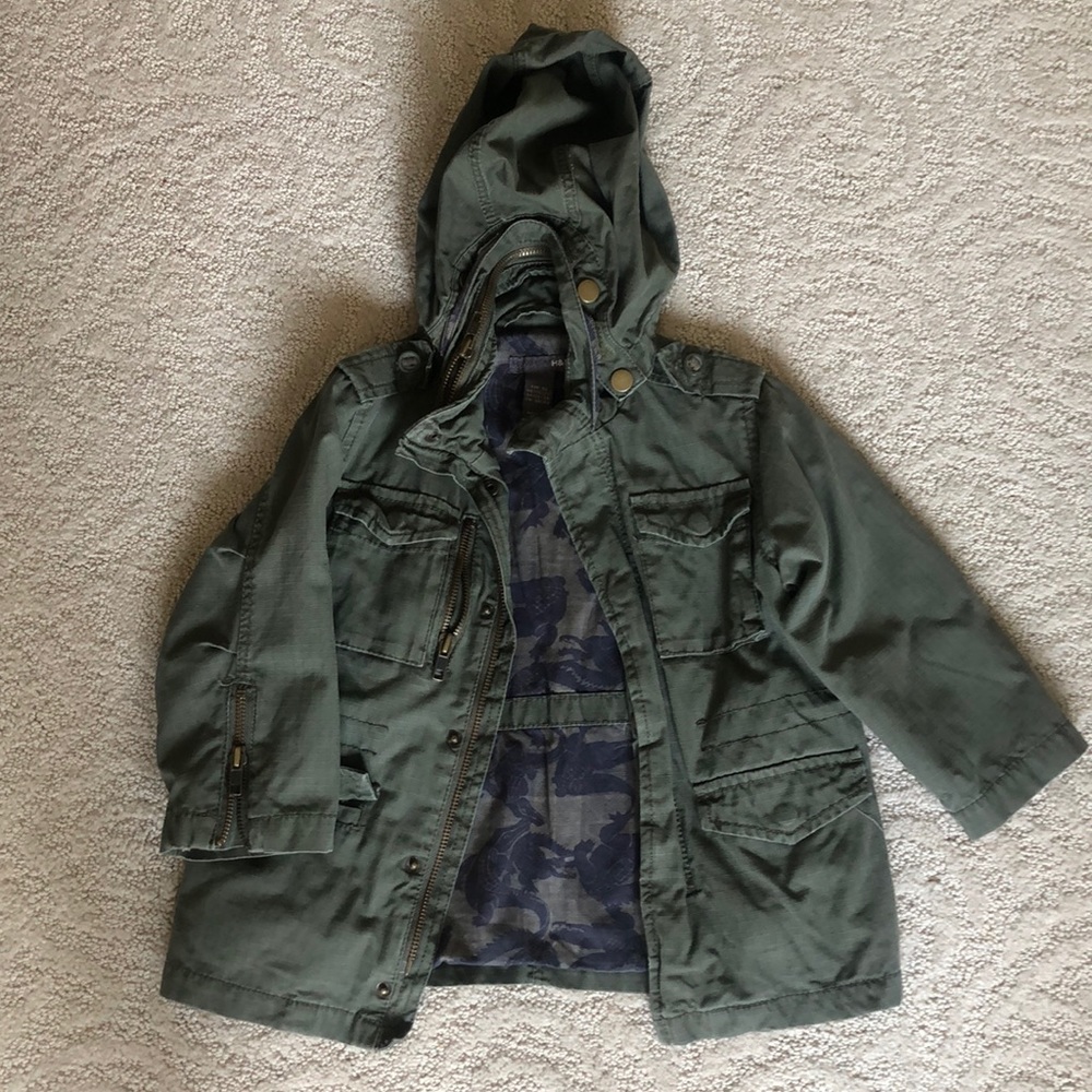 H&M Boys Jacket with removable hood!
